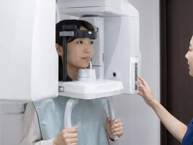 歯科用CTによる精密検査
